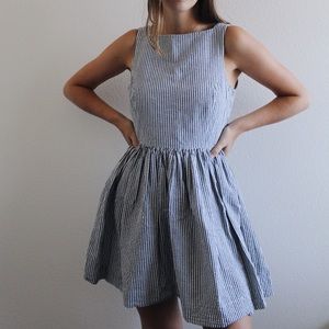 American Apparel seersucker dress